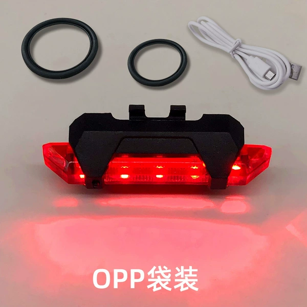 OPP bag in red light