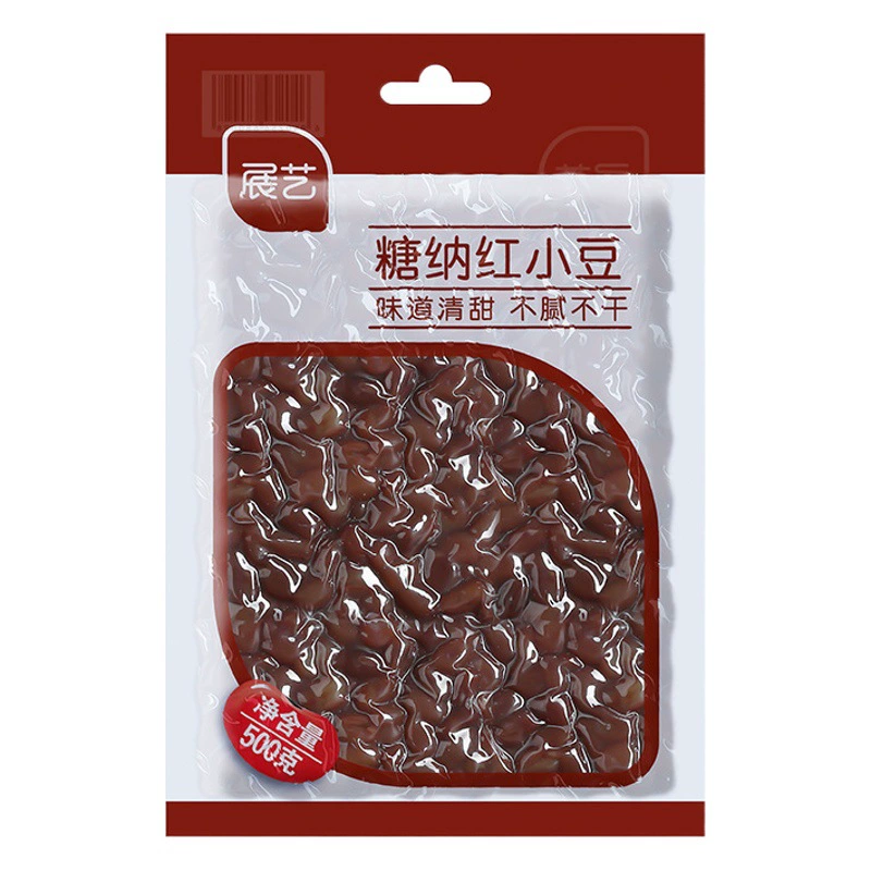 Выставка искусство приготовленный Сахар на Красной фасоли медовая фасоль 500 г мгновенного красная фасоль паста из красной фасоли Pearl Taro круглый магазин чая с молоком, посвященный