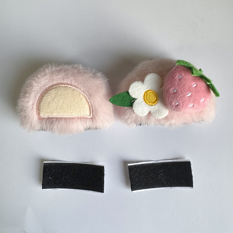 Auto Parts and Accessories: Motuoche Accessories Helmet - strawberry-bear-light-pink-with-strawberry