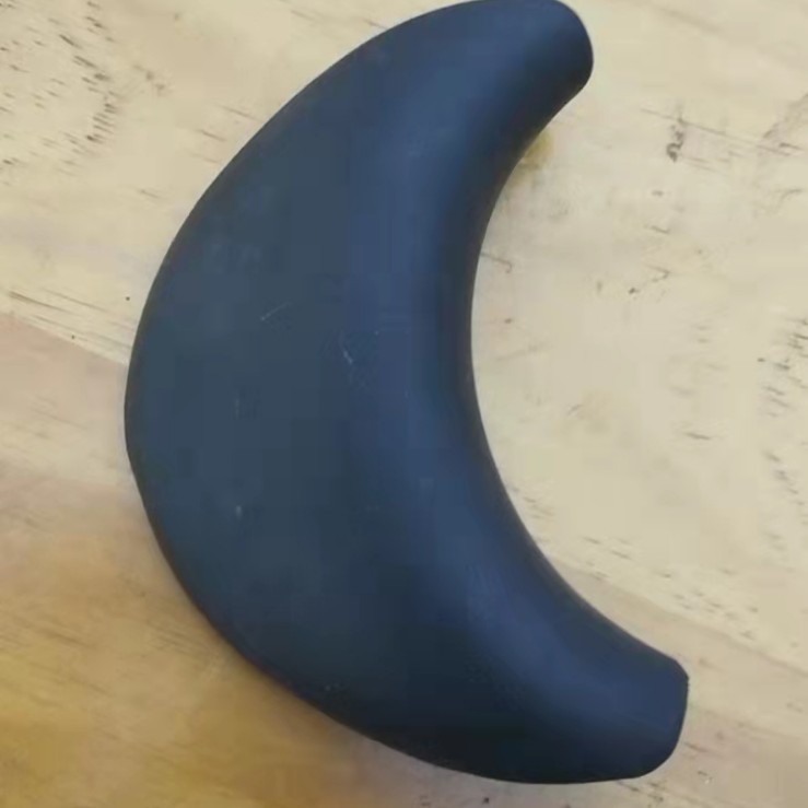 Accesorios para Lavacabezas de Peluquería, Almohadilla de Silicona Suave Impermeable para Masaje, Lavado y Enjuague de Cabello, Almohada Cervical de PU en Forma de Media Luna image 1