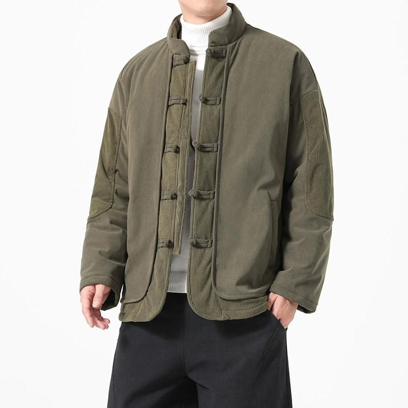 Trend winter keep warm trench coat, down jacket, Chinese style, plus size, oversize