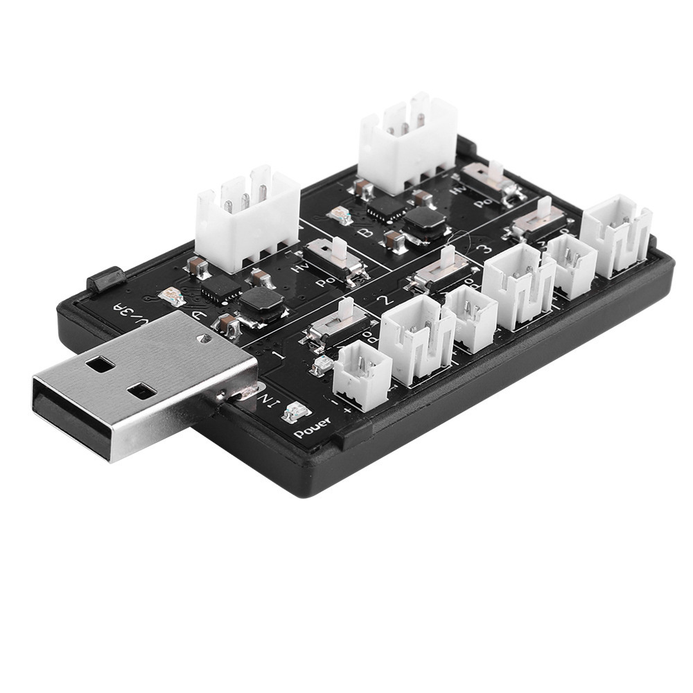 U51-2SLiPoLiHV电池充电器板USB端口无人机RC配件FPV赛车锂电池