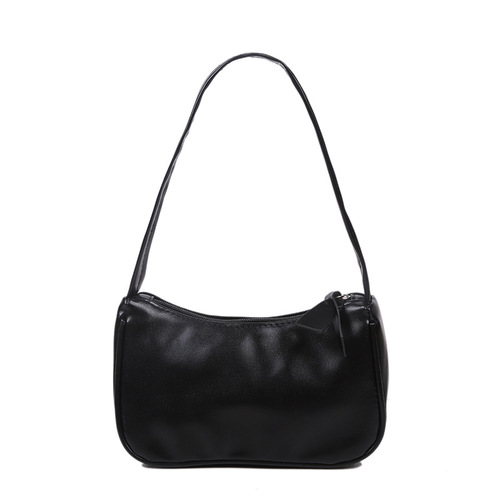 Internet celebrity popular small bag women's Korean version new trendy ins2024 versatile shoulder underarm bag baguette handbag