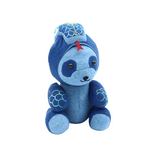 Indigo-Dyed Twelve Zodiac Dolls, Dolls, Toys, Animal Dolls, Sweet Style Intangible Cultural Heritage, Ethnic Gifts