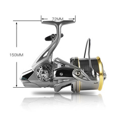 Fishing Reel Wholesale Giant Long Casting Reel NGK10000 Spinning Reel Sea Fishing Reel Anchor Fishing Full Metal Long Casting Spinning Reel