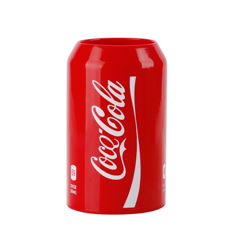 355ml 빨간 실리콘 콜라 세트