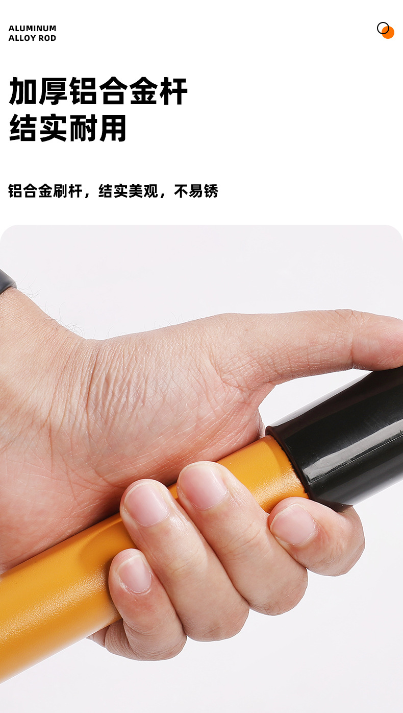 New car wash mop retractable curved rod car wash brush soft hair does not hurt the car paint car brush cleaning brush car tool