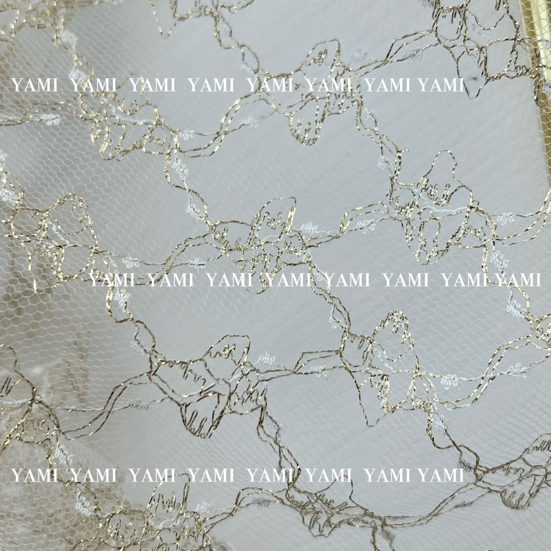 Suministro directo de fábrica oro seda diamante pequeña flor jacquard Malla tela ropa para niños Hanfu Lolita tela