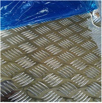 压花铝板铝卷花纹铝板橘皮铝卷防滑板花纹铝皮五条筋扁豆花纹铝皮