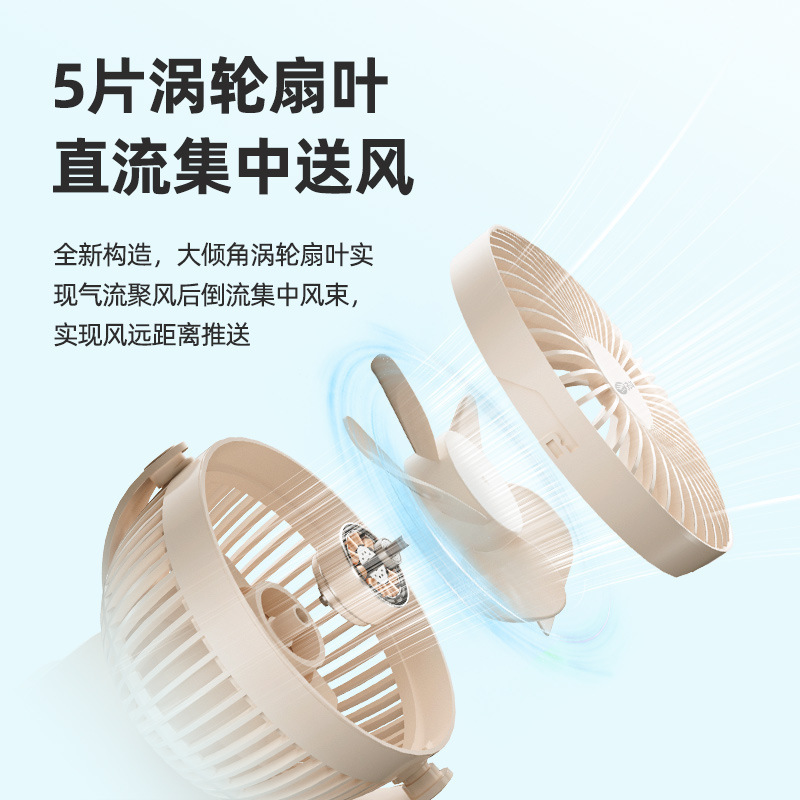 Airmate クリップオン小型ファン学生寮 USB 充電式クリップファンミニポータブルベビーカーオフィスデスク|undefined