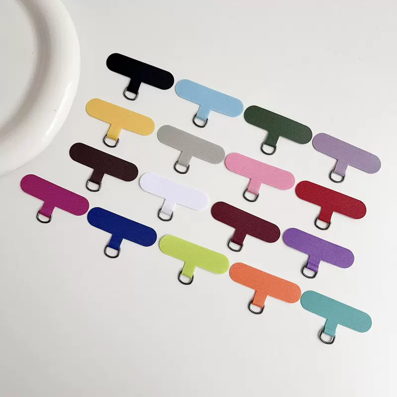 手机挂绳垫片手机垫片结实挂绳夹片挂件男女款防丢失背贴夹片批发