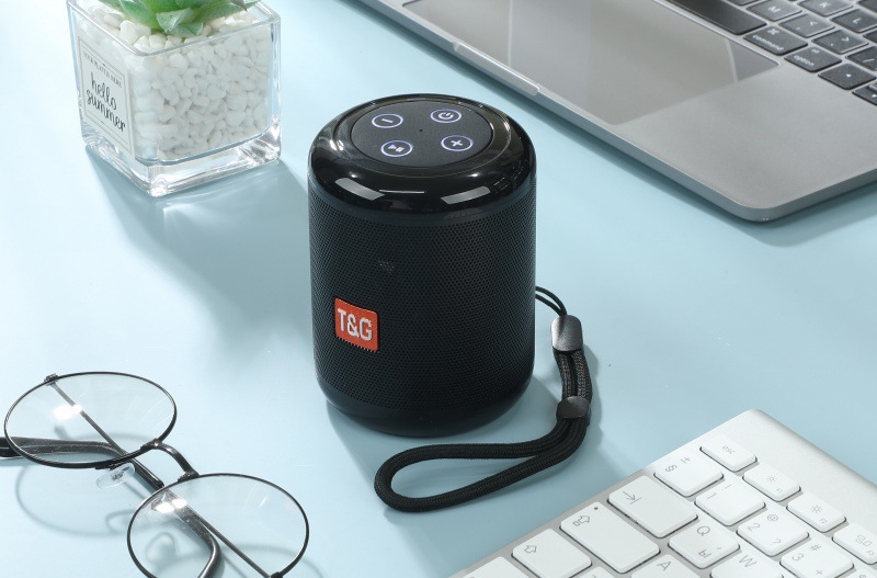 Transfronterizo TG519 altavoz Bluetooth portátil al aire libre TWS tarjeta de conexión subwoofer regalo creativo mini sonido