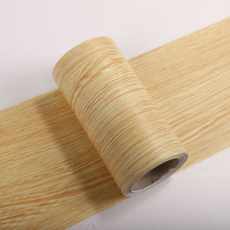 Marcos de madera bordes pegatinas decorativas tiras autoadhesivas líneas de base dañadas reparación de puertas de madera agujeros para cubrir la fealdad Weidong