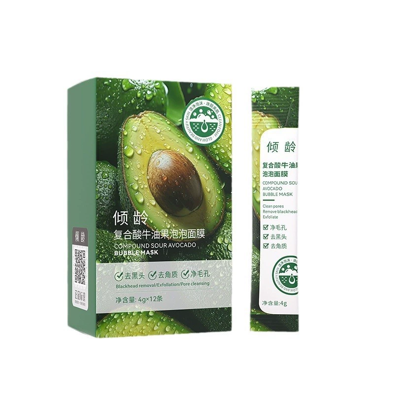 Fruit oil, face mask from black spots, acne remover, pore cleansing