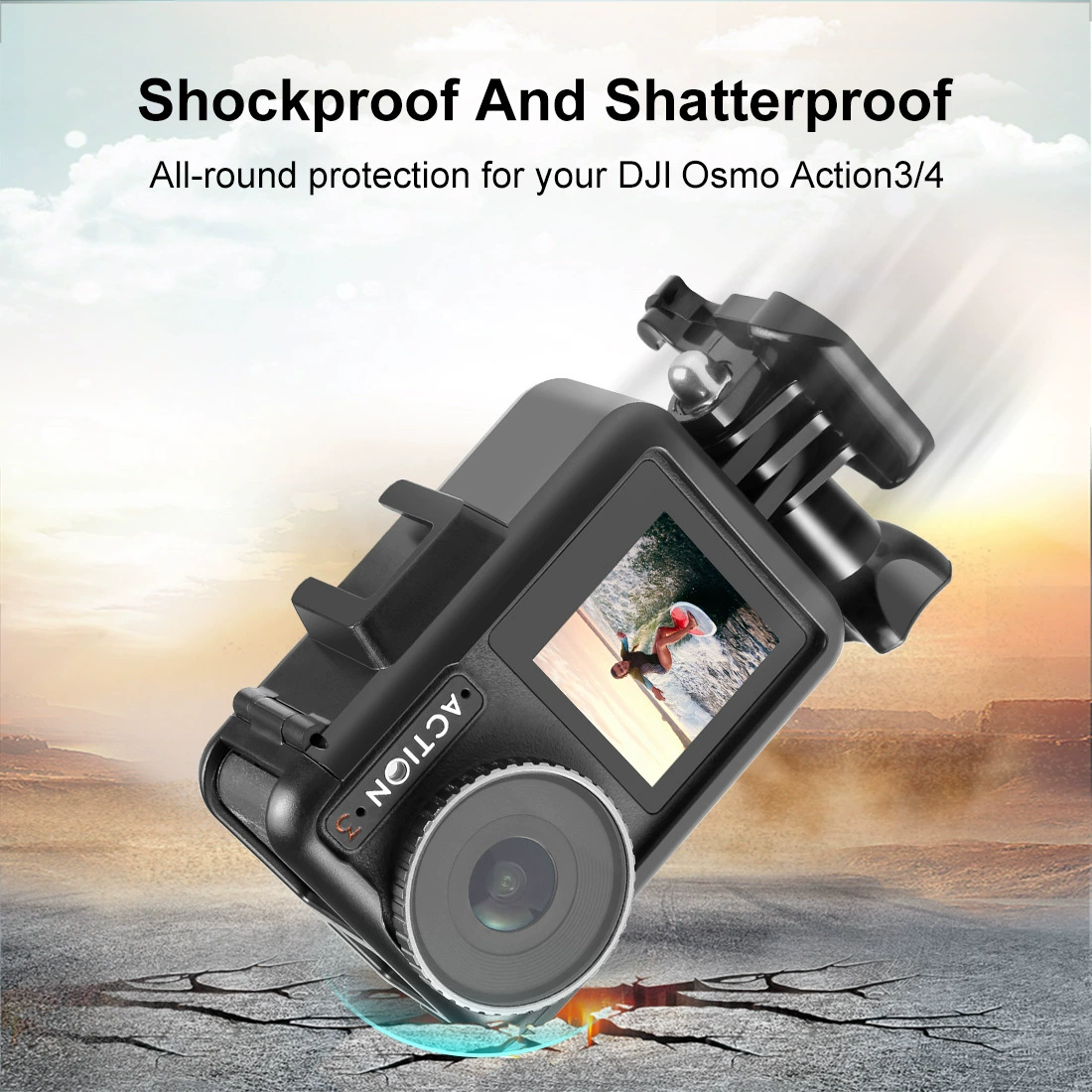 DJI, совместимая простая профессиональная камера, 4