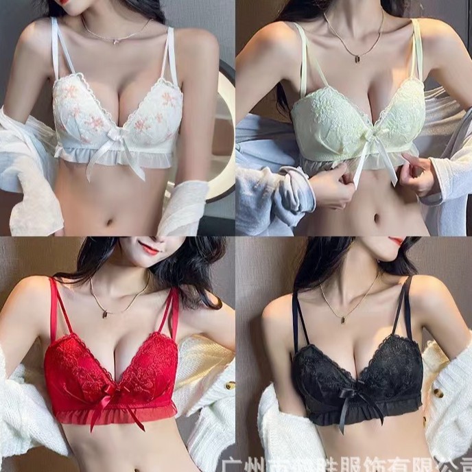 Venta directa de fábrica comercio electrónico transfronterizo Sudeste de Asia Vietnam Tailandia damas sin costuras sujetador de recogida lateral cómodo