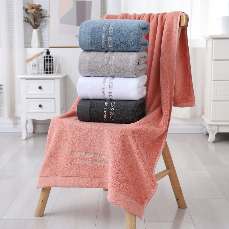 Xinjiang Long-Staple Cotton Bath Towel, Class A, 21-Count Combed Cotton, 500g, Extra Large and Thick, Household Pure Cotton Wholesale, Soft and Skin-Friendly