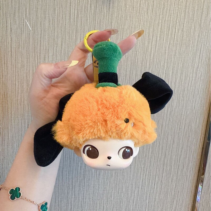新しい小さな DIMOMO ヘッドかわいい漫画シリーズビニールプラスチックぬいぐるみキーホルダーブラインドボックスブラインドボックス|undefined
