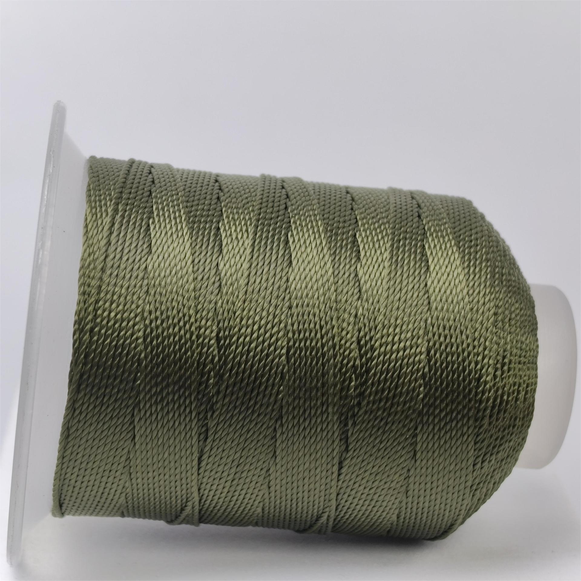 663*18 가닥 나선형 녹색