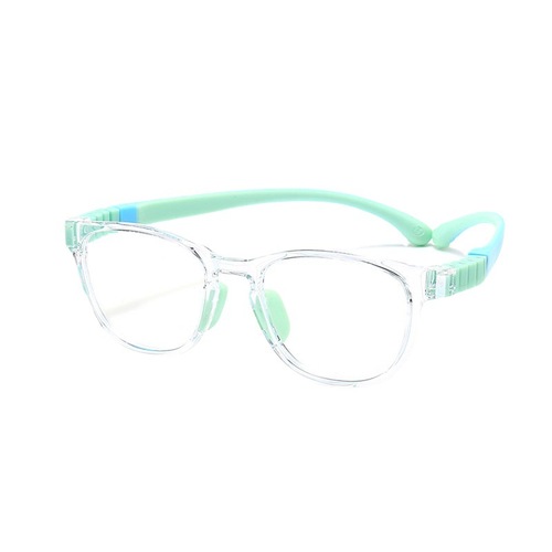 儿童硅胶眼镜2023新款男女童防蓝光手机电脑护目镜直播眼镜