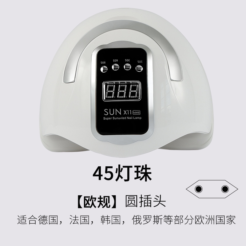 人気のマニキュアランプ新しい速乾性光線療法機乾燥マニキュア接着剤ベーキングランプ LED 照明ネイルサロン専用 280|undefined