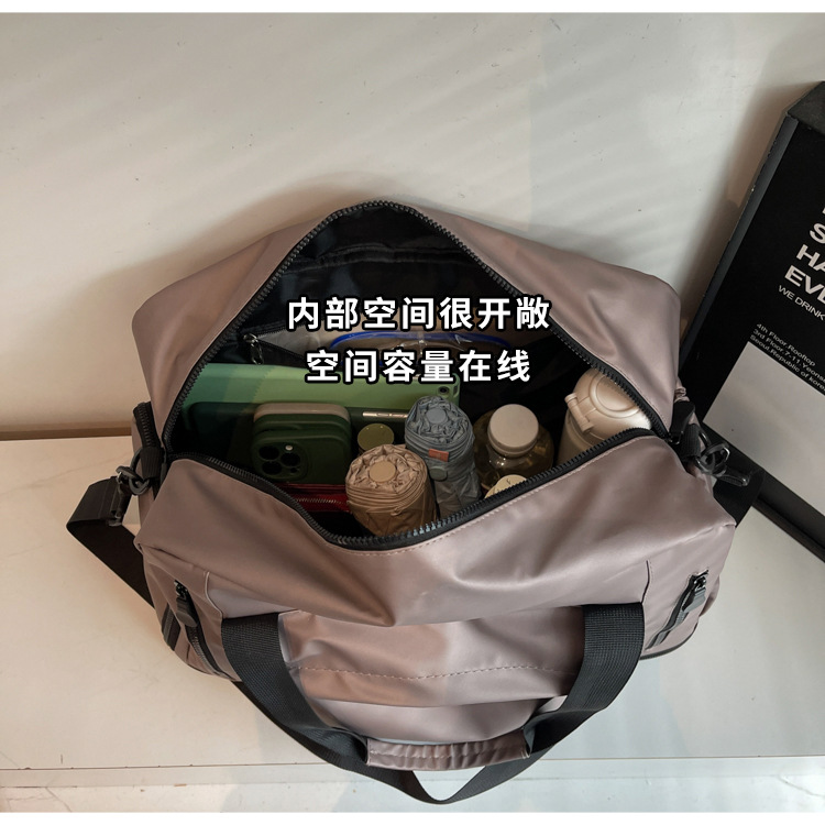Großvolumige Kurztransport-Reisetasche, tragbar, Geschäftsreise, Tourismus, Bordgepäck, erweiterbar, Reisetasche, wasserdicht, dual-use nass und trocken, Fitness, 20