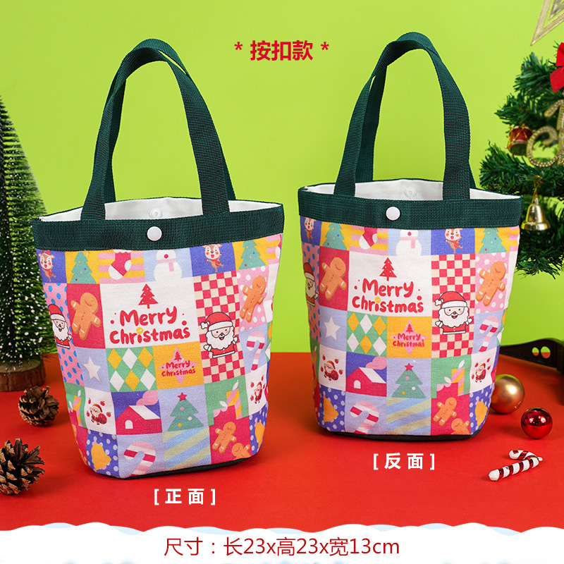 크리스마스 실린더 백 그린