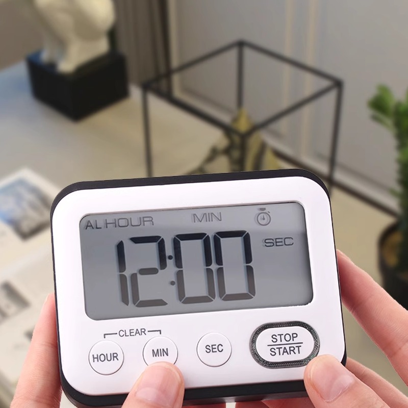 Temporizador electrónico multifuncional alarma de pantalla grande cuenta regresiva auto-disciplina fábrica mayorista temporizador transfronterizo
