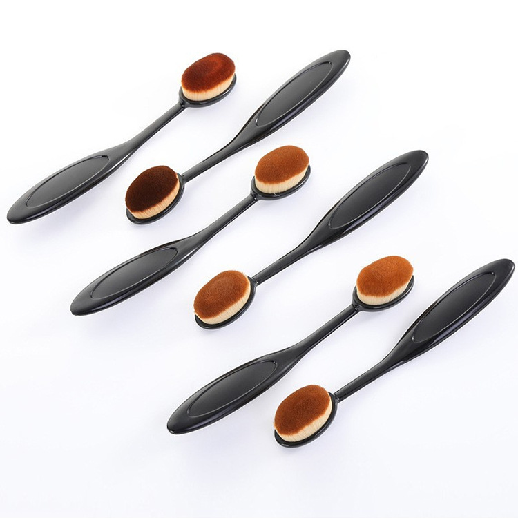 No. 4 cepillo de dientes cepillo de maquillaje cepillo de base de cabello sin marcas no comer polvo cepillo de limpieza multifuncional cepillo de polvo