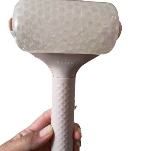 Ice Roller FLBWLES Facial Ice Roller Cold Compress Massager Plastic Head Ice Roller Beauty Stick