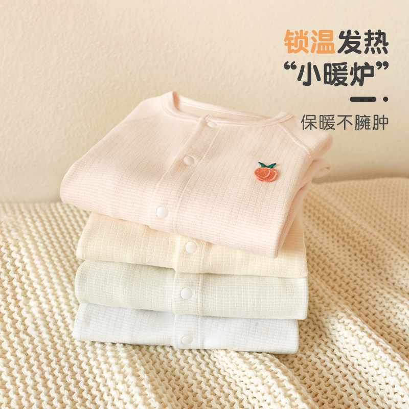 Mono de bebé Primavera, Otoño e Invierno recién nacido cálido hombres y mujeres ropa de otoño tocando fondo mameluco niño mameluco traje ropa de bebé