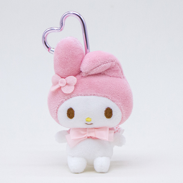 Llavero de Peluche de Sanrio, Muñeca Kuromi, Adorno Colgante