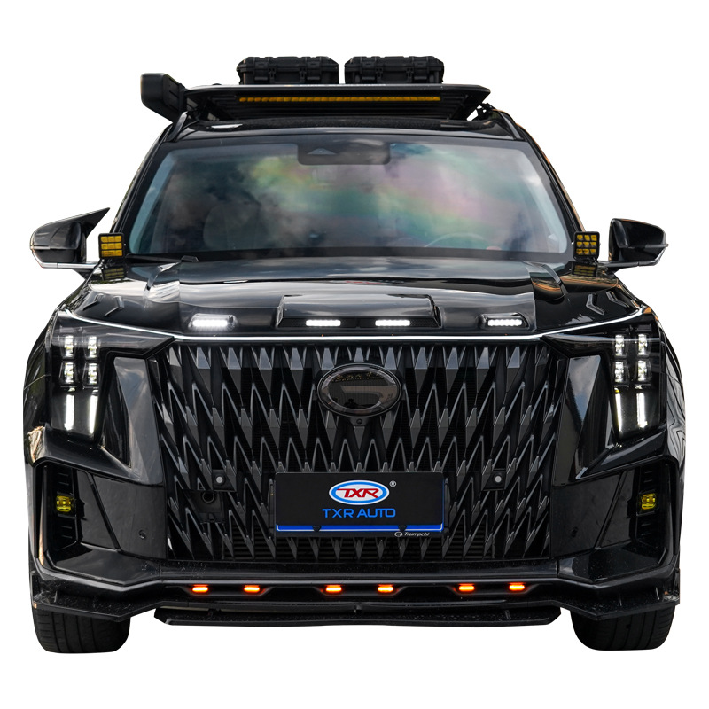 Tenxinrui aplicable a chuanqi GS8 coche techo reflector modificación con luz grava cubierta accesorios del exterior