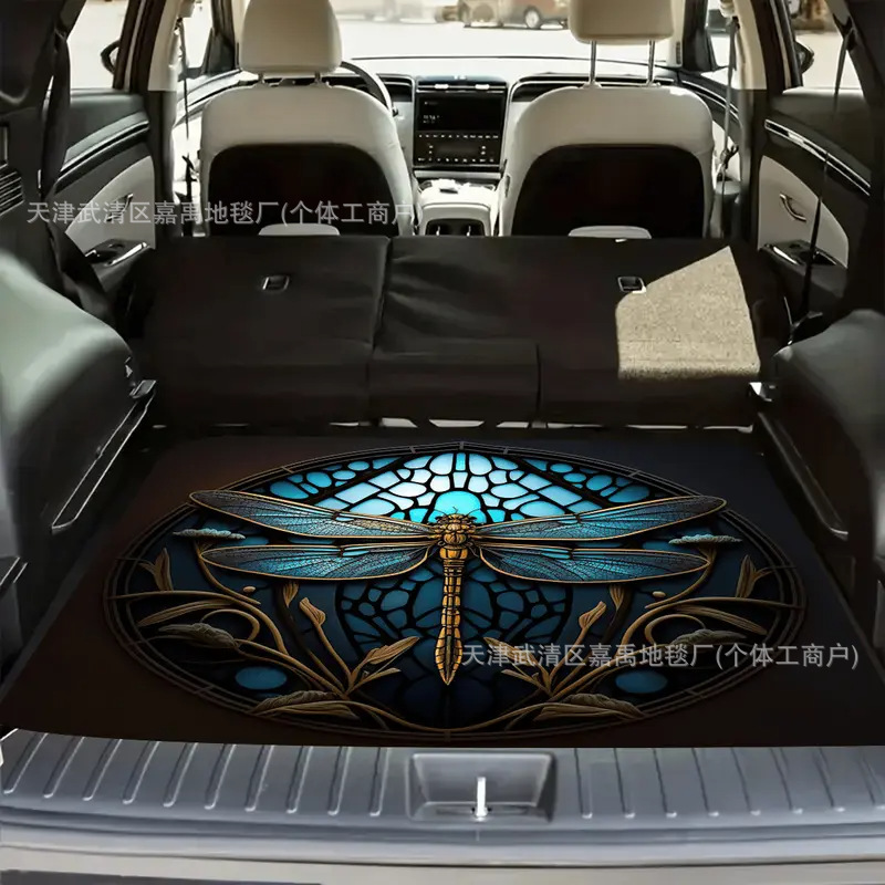 Cross-Border Nordic Pickup Truck Trunk Mat, Water-Absorbent and Easy-Care Car Mat, Amazon Temu Drop-Shipping Dust-Proof Mat