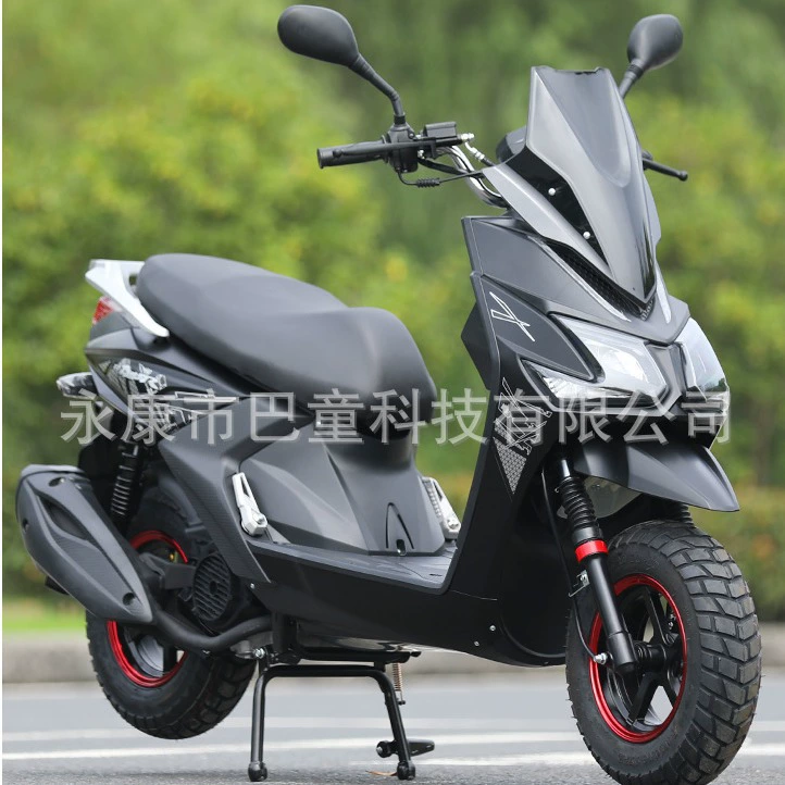 出口东南亚路霸虎150cc踏板摩托车 省油越野外卖燃油助力整车