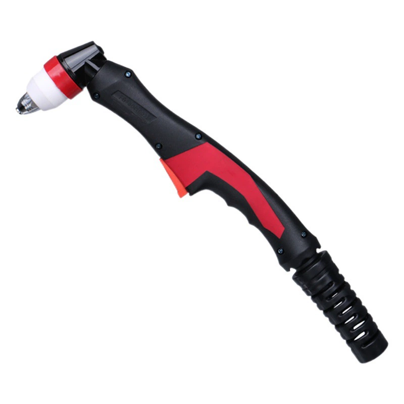 Квадратная ручка с головкой пистолета P80 двухцветная Новая круглая ручка для плазменной резки LGK-100 имитация ручки для пистолета Черного Волка оптом