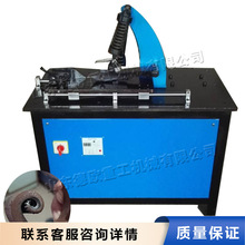 圆钢方钢管材搓卷弯花机 小型台式扁铁打卷机 金属自动滚卷机