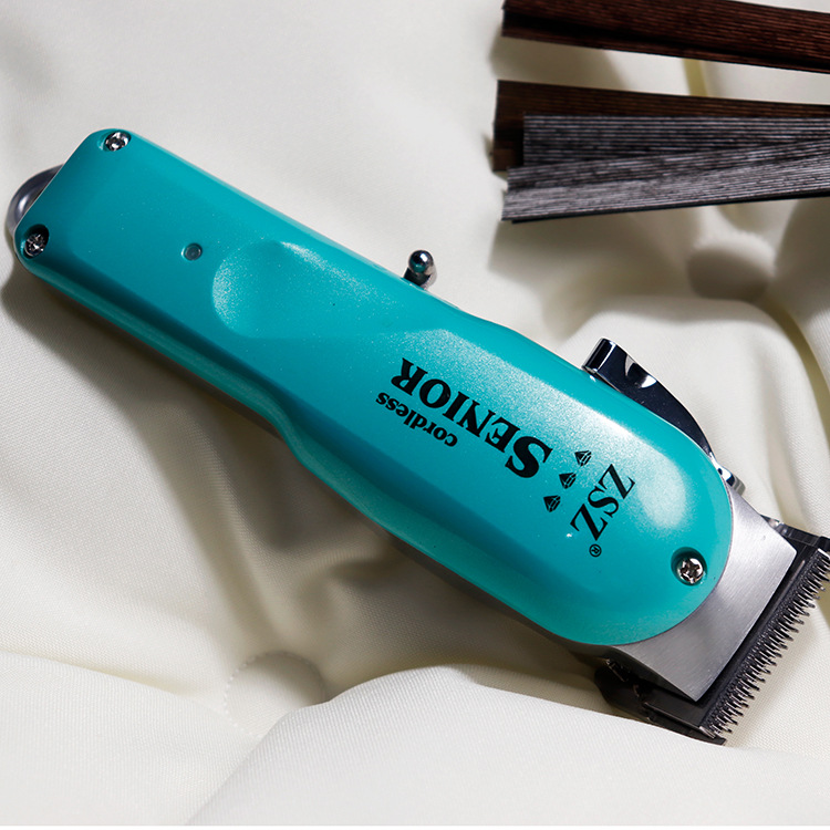 ZSZ-F50 nuevo metal cáscara inferior eléctrica Clipper aceite cabeza empuje talla marca gradiente eléctrico empuje pelo Clipper fábrica al por mayor