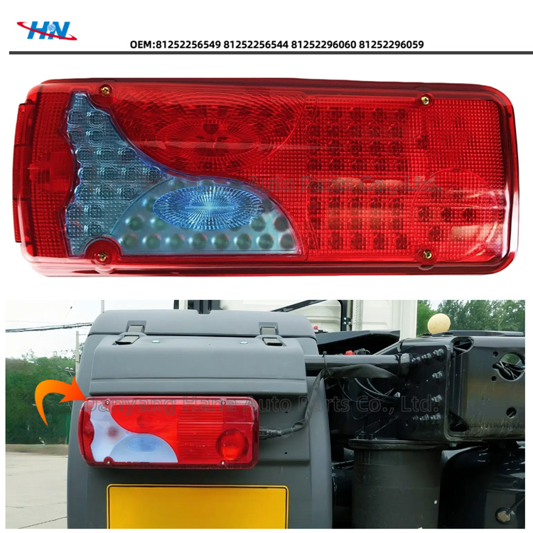 LED/luz trasera luz de freno para alemán MAN camión TGA/TGS/TGX/TGE 81252296060