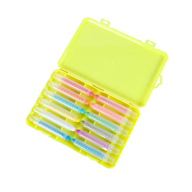 Color Water Soluble Dust Free Chalk White Children's Graffiti Chalk with Chalk Set Whiteboard Writing Pen Writing Tools