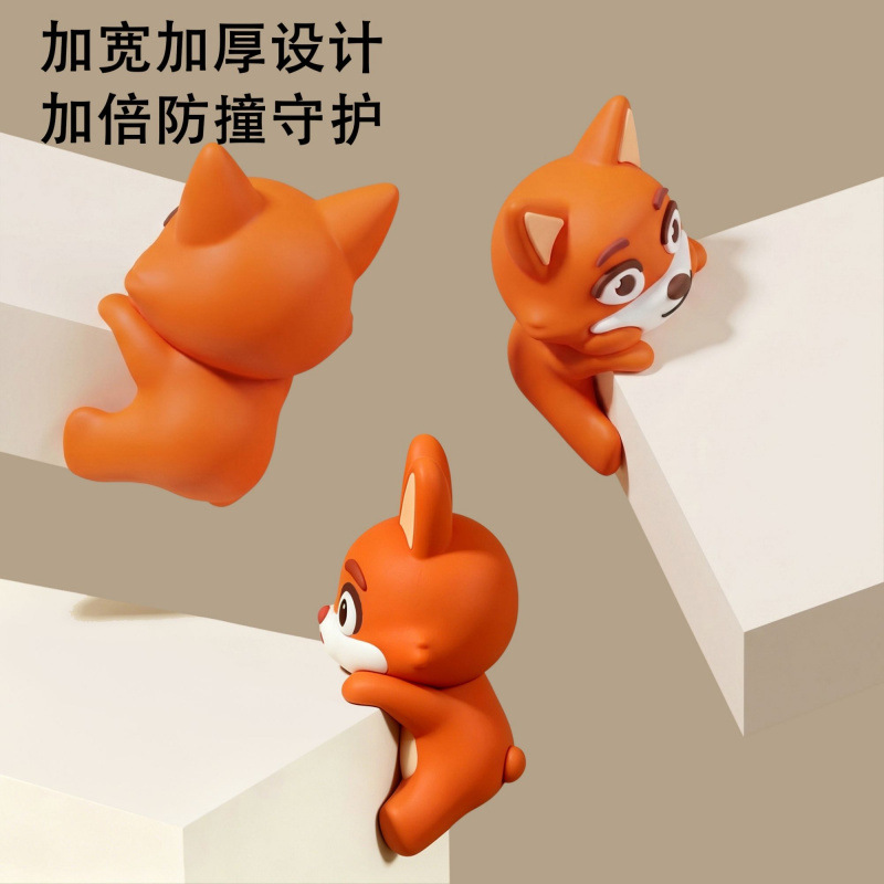 疯狂动物城尼克硅胶卡通家用儿童沙发客厅茶几转角防撞安全护角