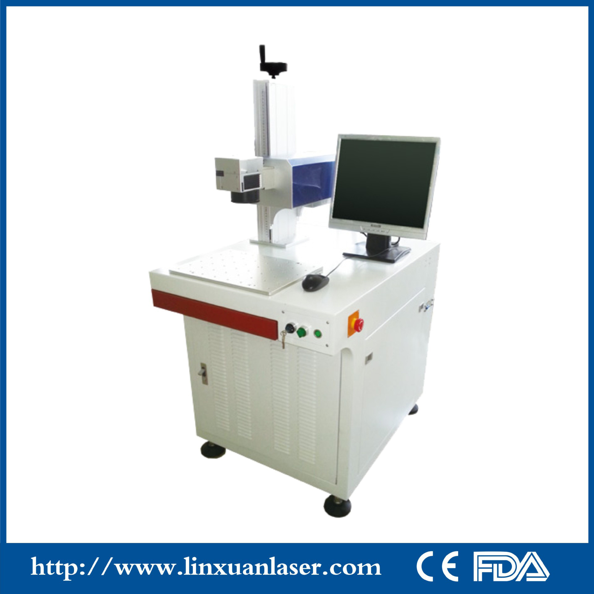 厂家供应紫外激光打标机 塑料玻璃水晶化妆品食品医药镭射刻字机