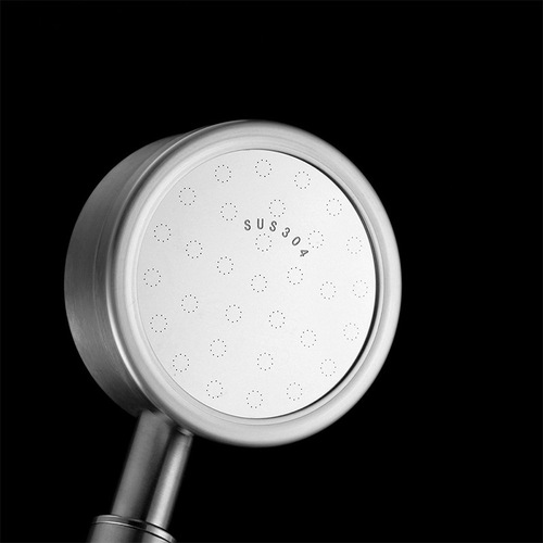 304 stainless steel supercharged handheld fine hole shower shower powerful shower head set