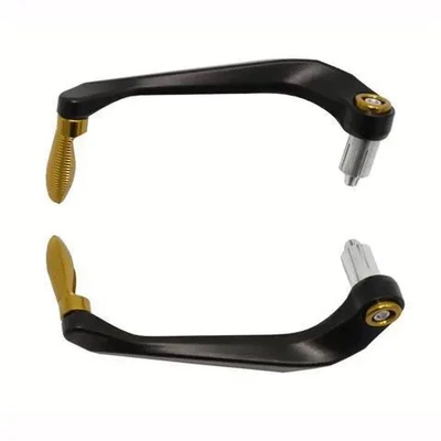 horn protection rod bow, Motosiklet ləvazimatları və aksesuarları - two-color-handguard-gold