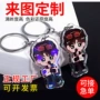 毕业定制二维码亚克力钥匙扣