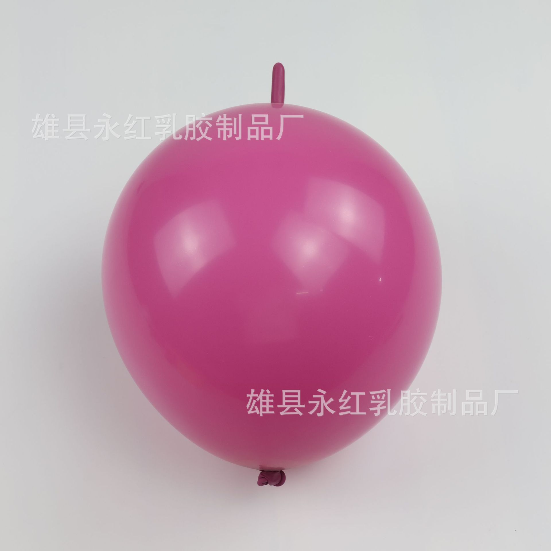 Globo de la cola de 10 pulgadas 2,4g engrosada boda fiesta de cumpleaños Fondo pared escena diseño Bola de conexión