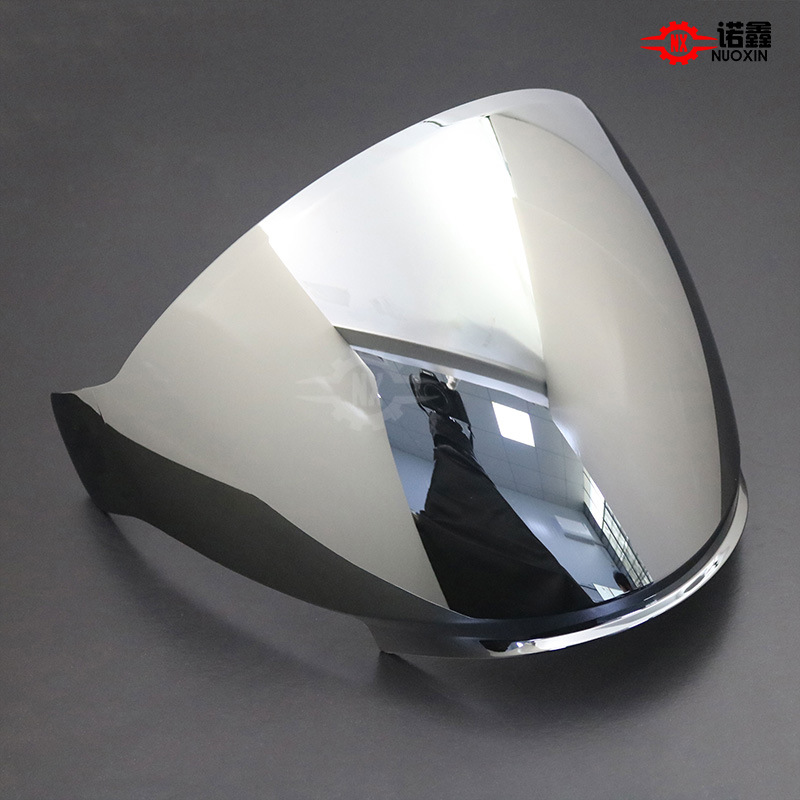 Adapt to Morex S30/263 Half Helmet Lens Electroplated Aurora Day and Night Universal Sunshade Motorcycle Helmet Lens