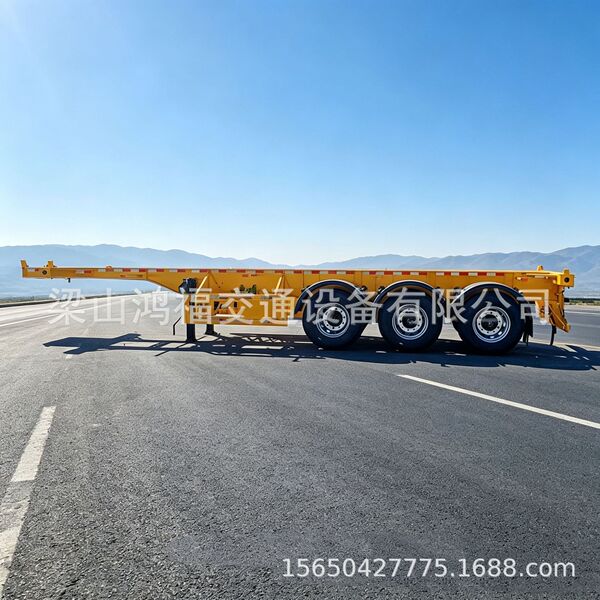 Skeleton pallet truck container transporter for sale 40-foot…