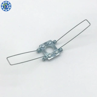 定制嵌入式筒灯二叉卡簧扣灯饰配件暗装射灯具面板固定弹簧夹扭簧