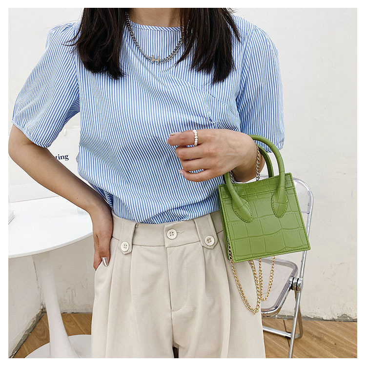 2025 Cross-border new popular smiling face bag, small square bag, fashionable and versatile chain hand bag, shoulder and crossbody jelly women's bag undefined